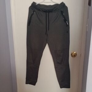 Spyder Men's Charcoal Gray Athletic Joggers with Zipper Pockets
